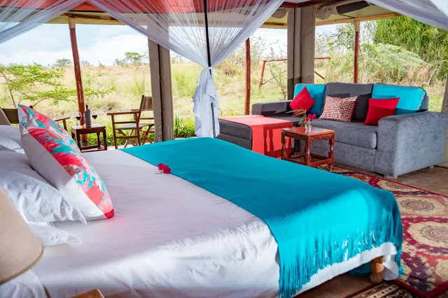 Click to view larger Zebra Plains Mara Camp photo 2